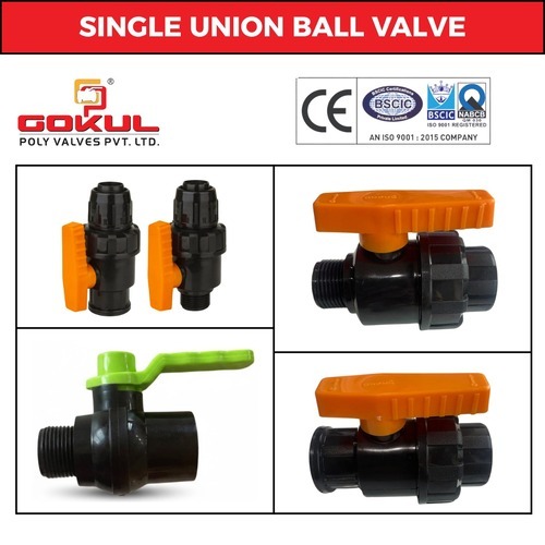 Short Handle PVC Solid Seal Ball Valve