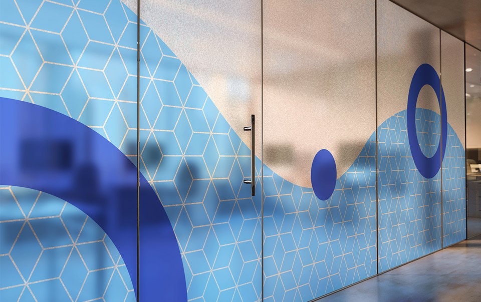 PAPERLAM -ETCH Frosted GLASS film-SPARKLE finish