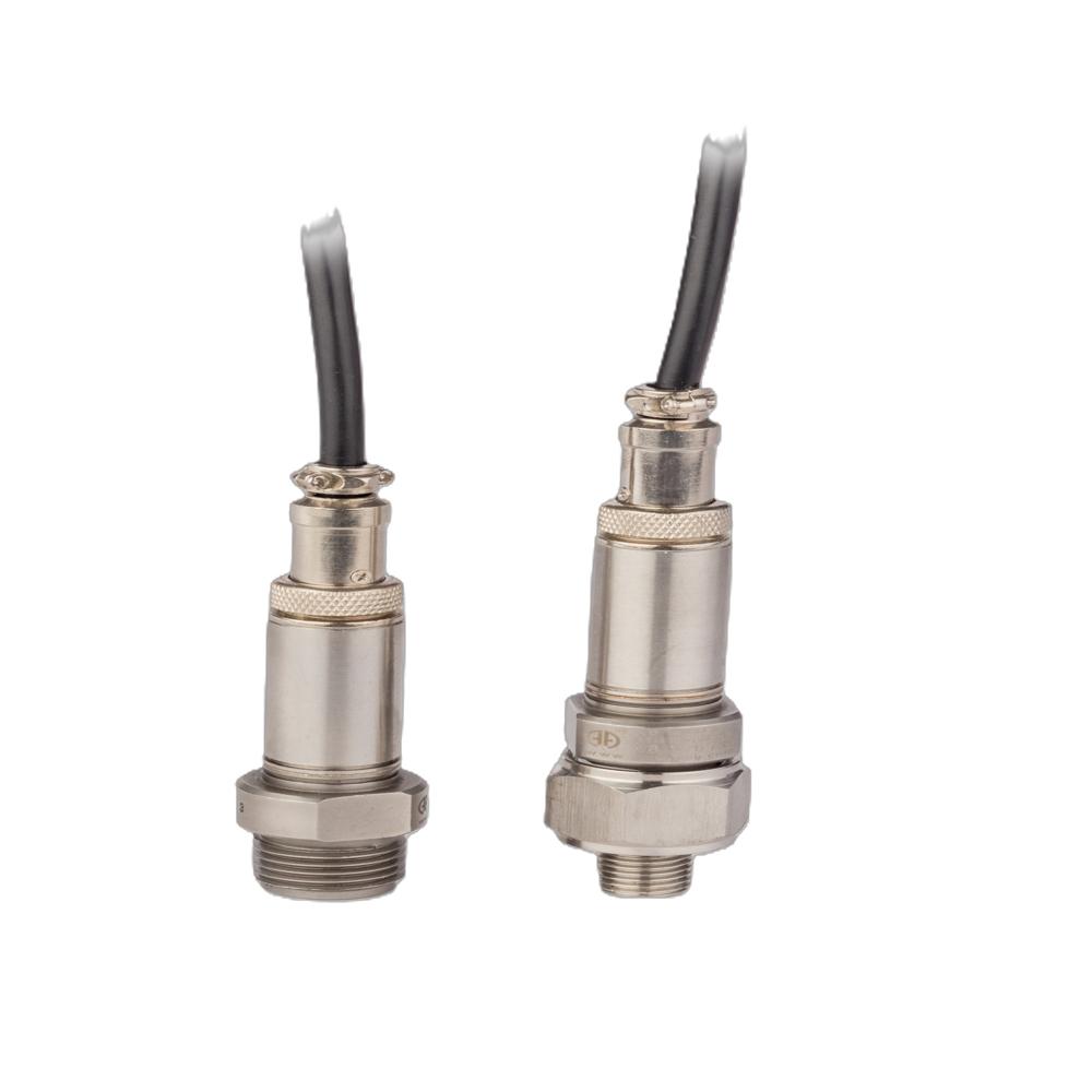 Pressure Sensor Pt-100 - Ss 17-4ph, 0-1000 Bar Pressure Range, 1/4" & 1/2" Bsp Male/female Thread Port | Strain Gage, Accuracy Â±0.5%