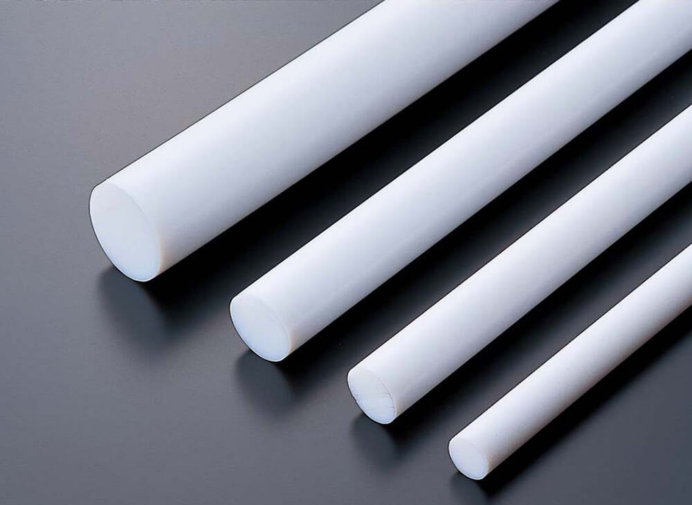 Ptfe Rod - 16-150 Mm Diameter, 300-1000 Mm Height | High Strength, Chemical Resistance, 25% Glass Filled