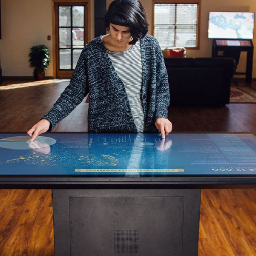 Public Information Touch Table