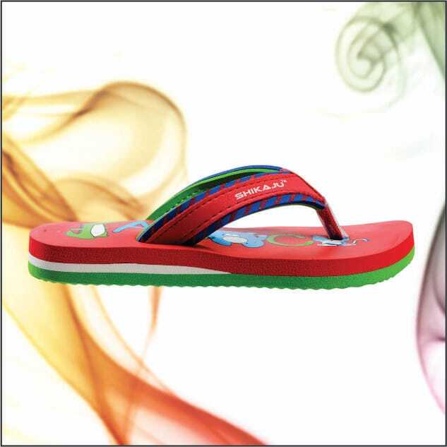 Shikaju Red printed Kids Footwear