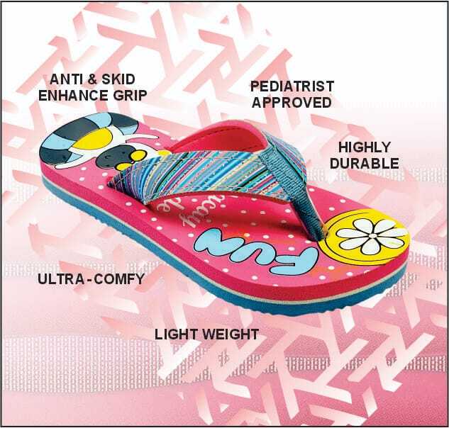 Shikaju Pink Kids Footwear