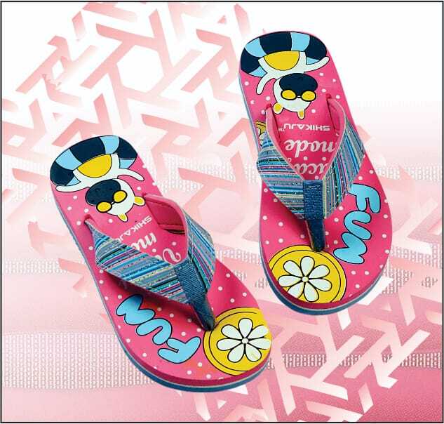 Shikaju Pink Kids Footwear