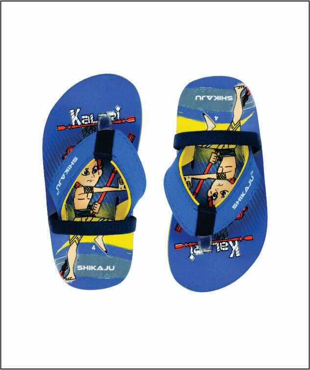 Shikaju Blue Kids printed Footwear