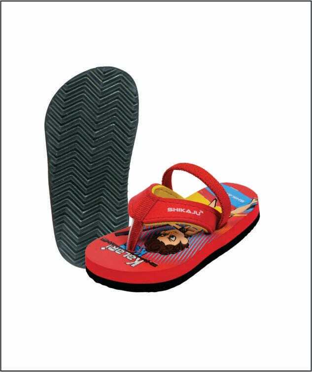 Shikaju Red Kids Footwear