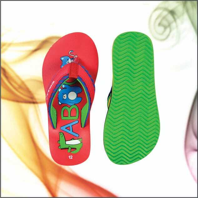 Shikaju Red prinetd Kids Footwear