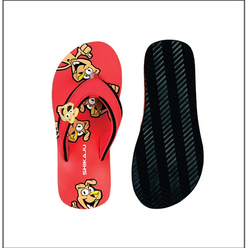 Red Dog printed footwear