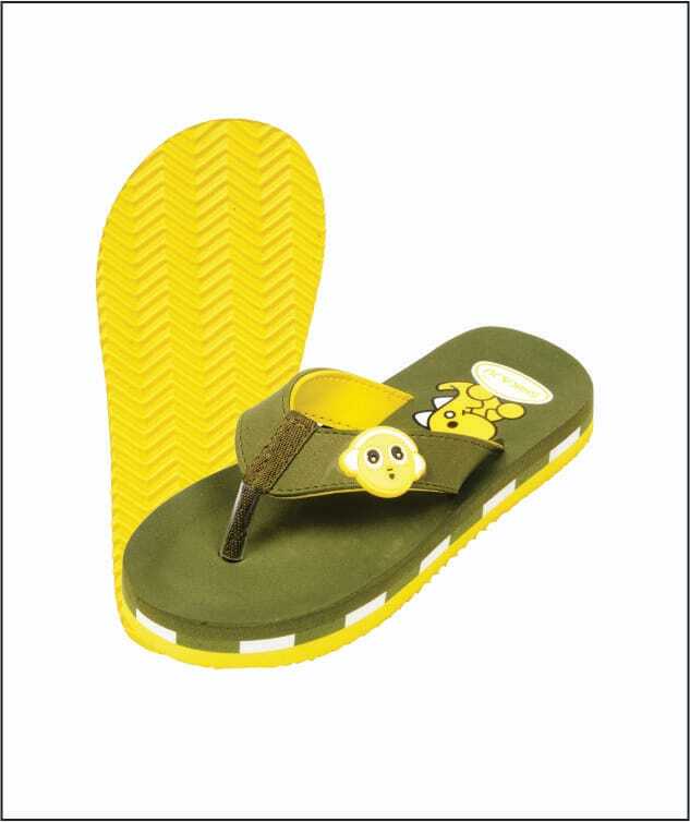 Shikaju olive Green Kids Footwear