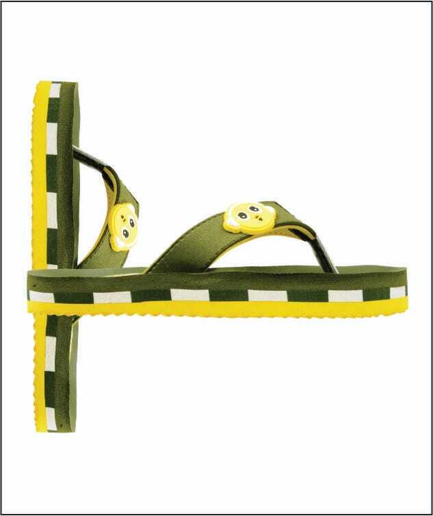 Shikaju olive Green Kids Footwear