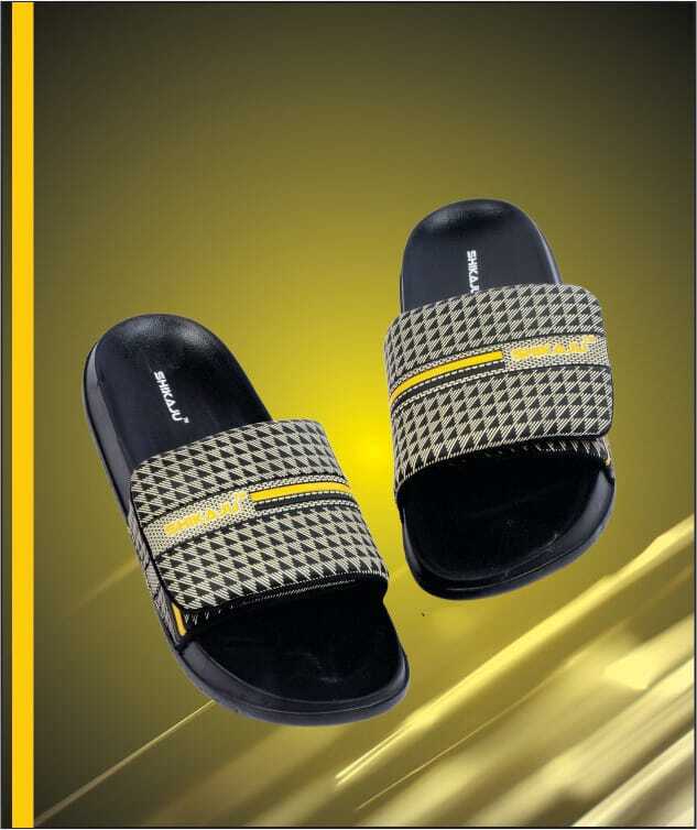 Shikaju Mens blue Sliders