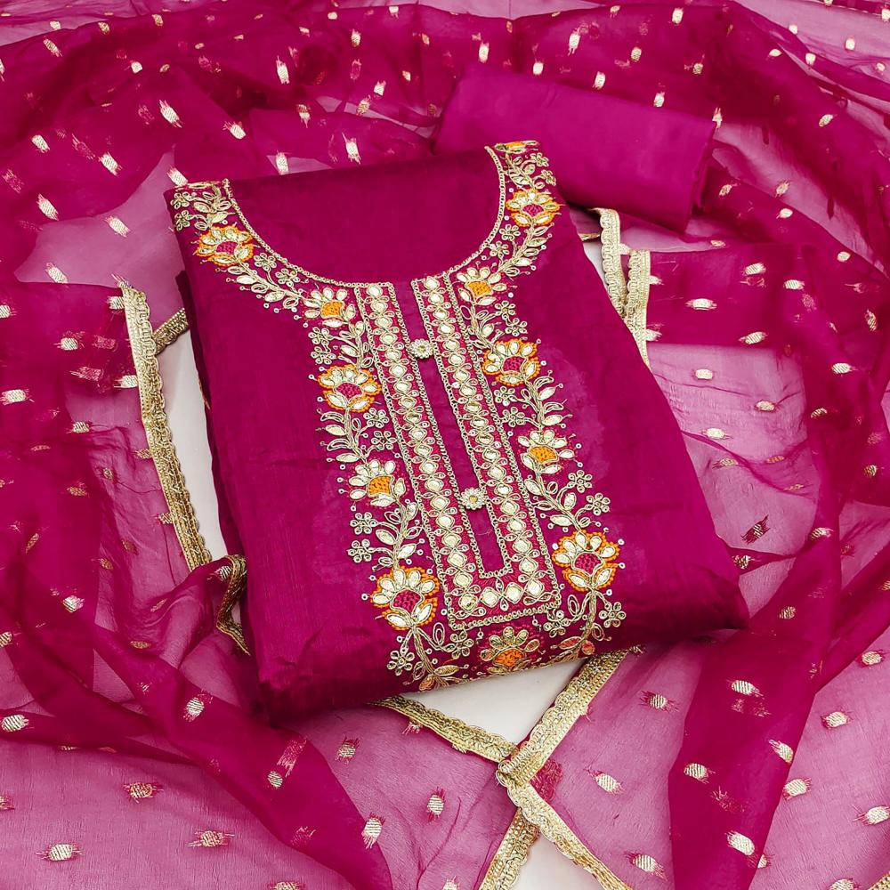 ladies dress material