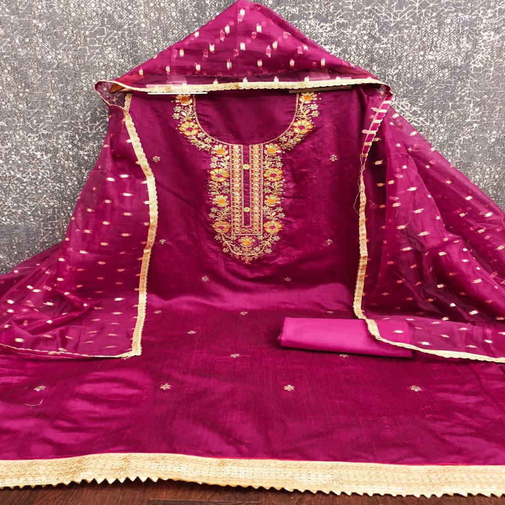 ladies dress material