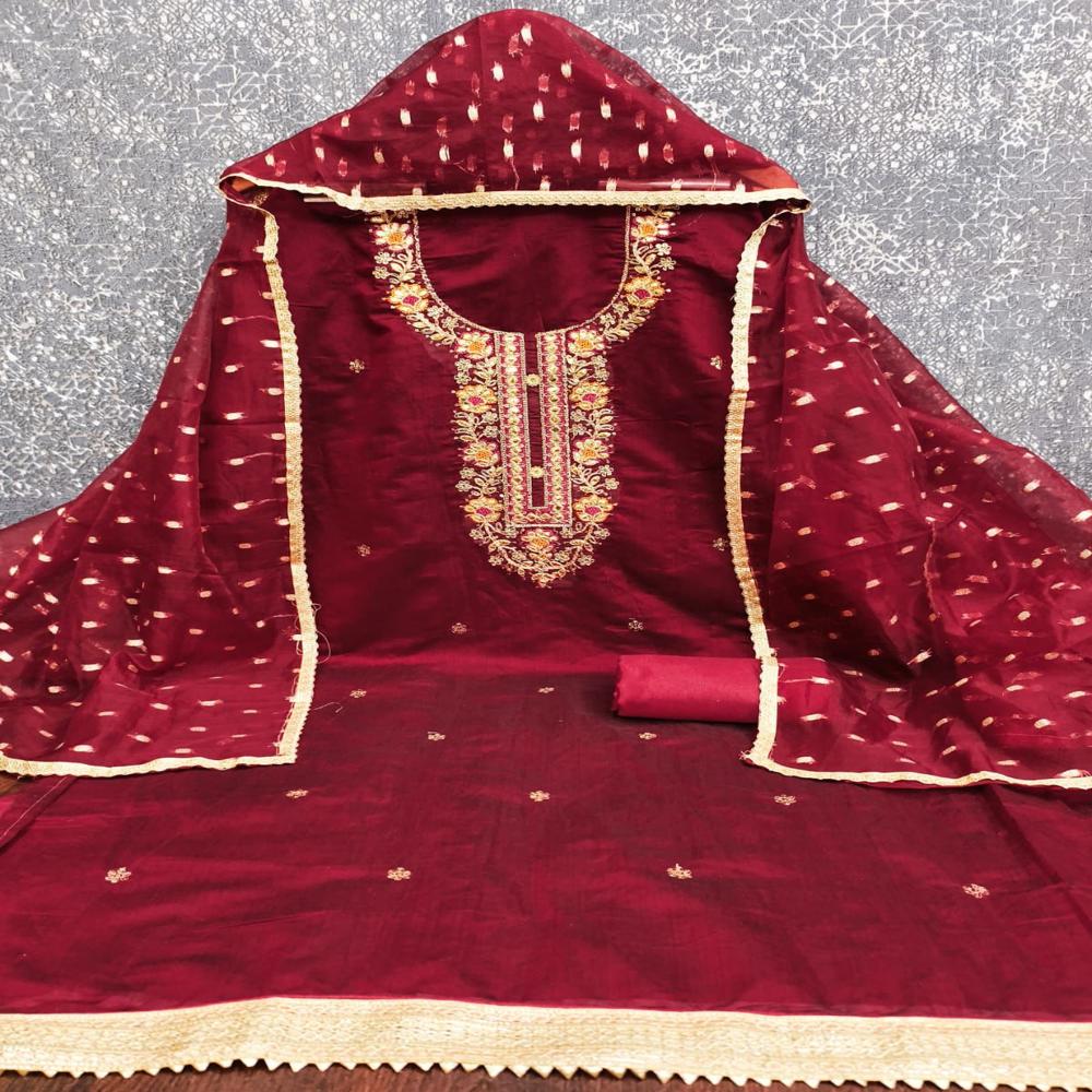 ladies dress material