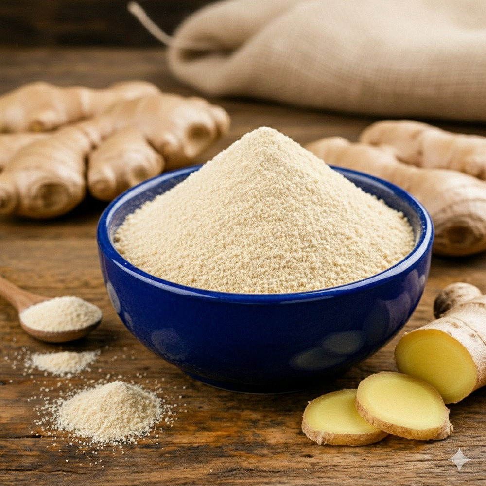 Ginger Powder - Color: White