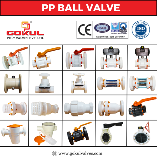 Hdpe Electrofusion Ball Valve - Hdpe Material, Size 40mm To 110mm, Color Black | Flange Connection, Medium Pressure, Industrial Water Line Usage