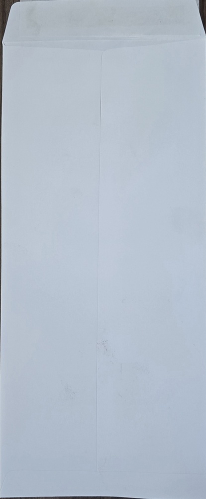 White Paper Envelope 9.5X4.5 ( 70 Gsm ) - Size: 9.5 X 4.5 Inch