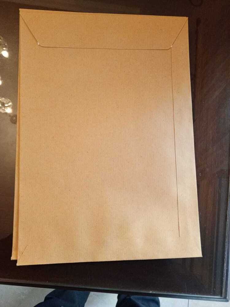 Brown And White Paper Envelope 16X12 A3(800,100)