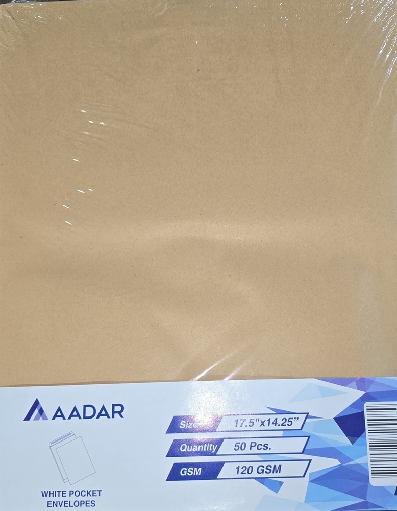 Brown And White Paper Envelope 4X3