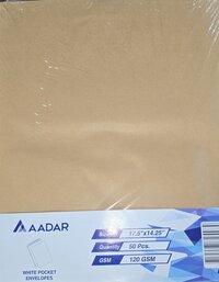 Brown And White Paper Envelope 4x3 - Density: 120 Gram Per Cubic Centimeter(g/cm3)
