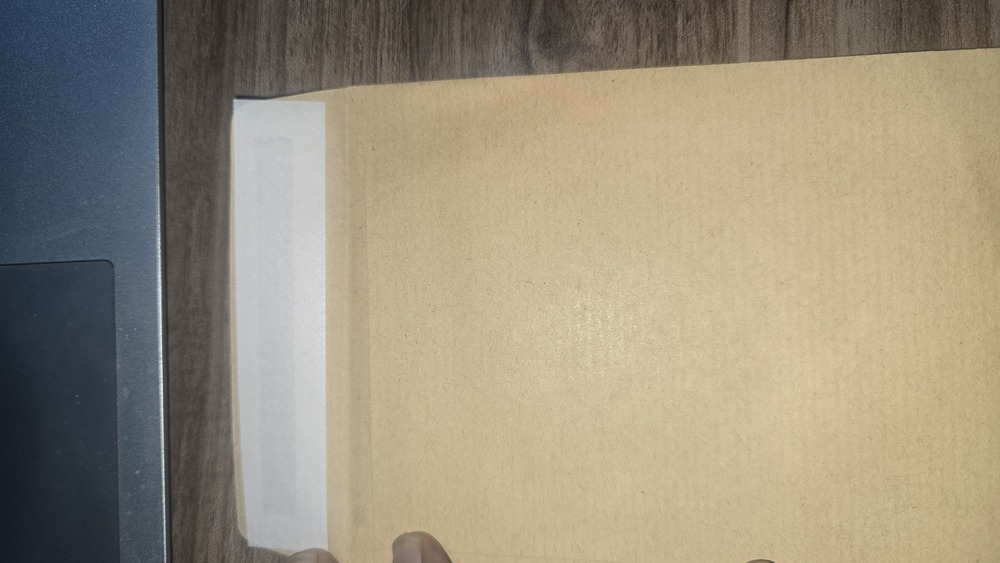 Brown And White Paper Envelope 15X10