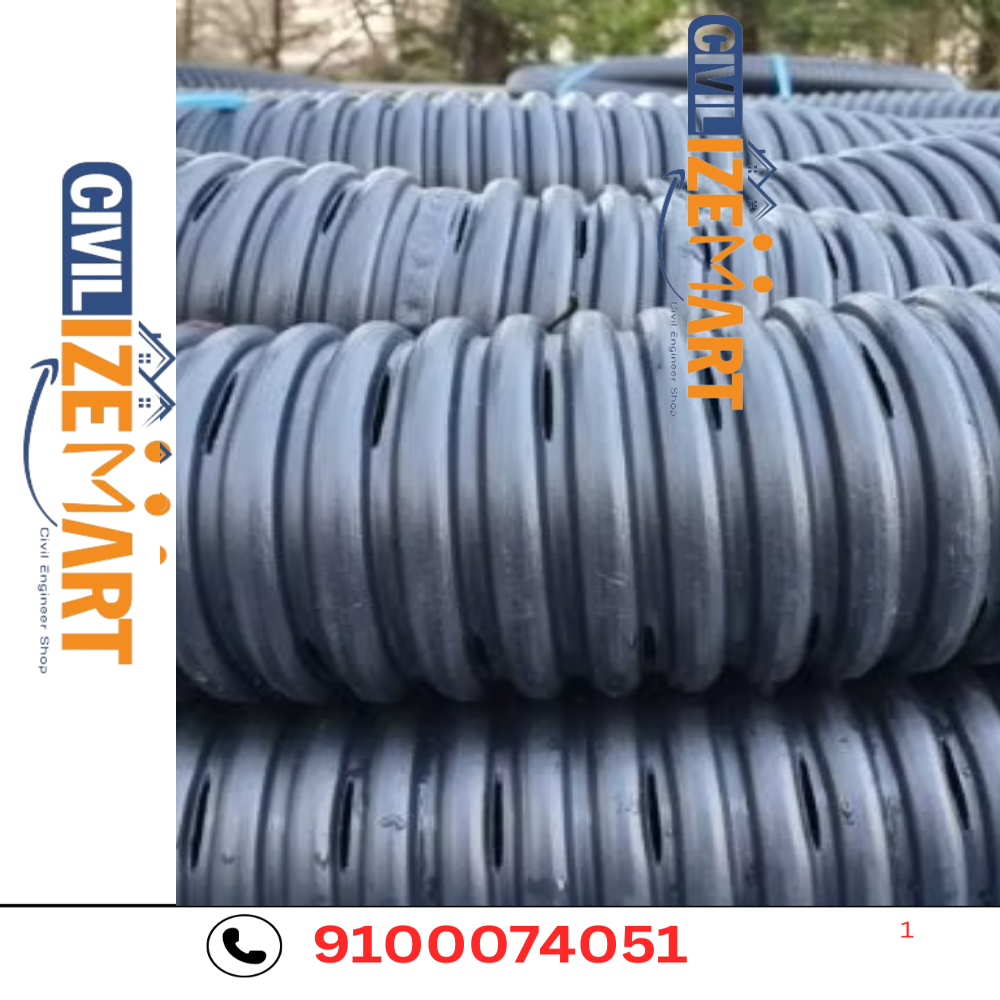 3 Inch HDPE Corrugated Subsoil Drainage Pipe