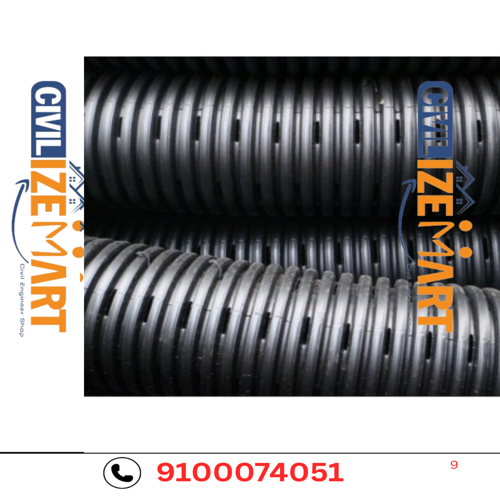 3 Inch HDPE Corrugated Subsoil Drainage Pipe