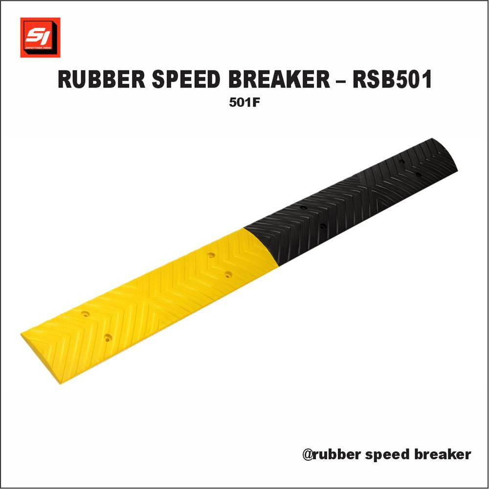Rubber Rumbler Strips - 501f - Color: Yellow And Black