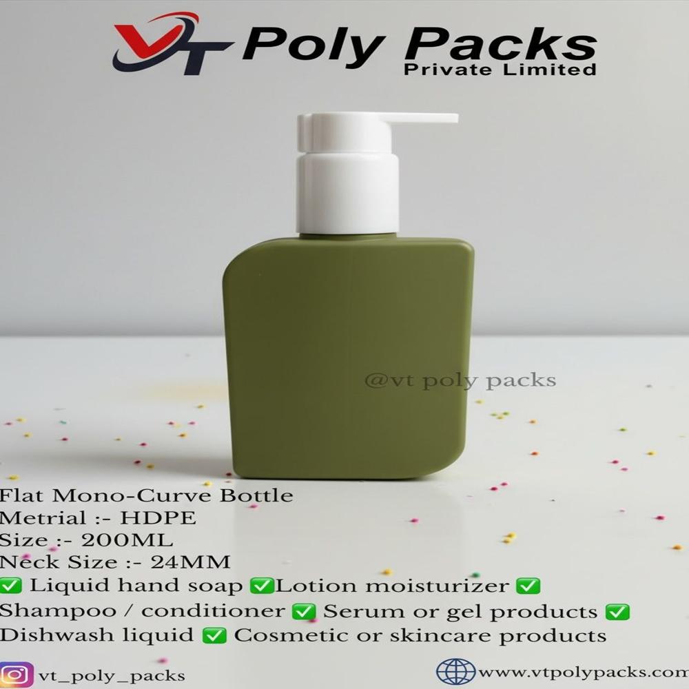 flat mono -curve bottle