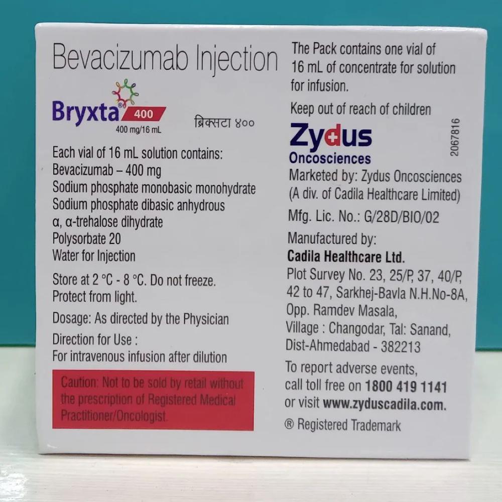 400 MG Pharmaceutical Bevacizumab Injection