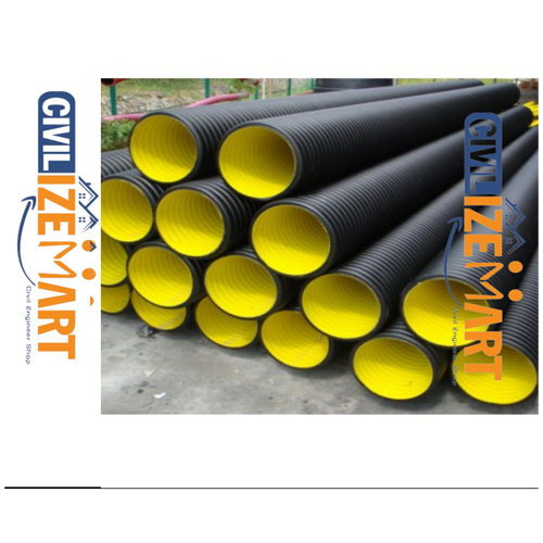HDPE Double Wall Corrugated Pipes Daalers in Telangana