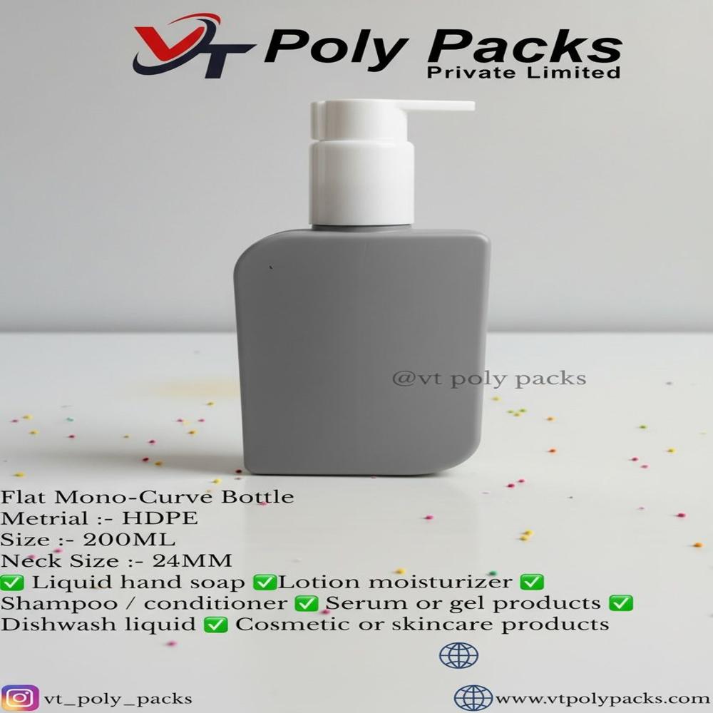 flat mono -curve bottle