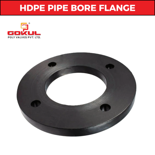 Hdpe Blind Flange - 20mm To 630mm Od, Round Shape With 6.5-8mm Thickness | Durable Black Finish, High Working Pressure