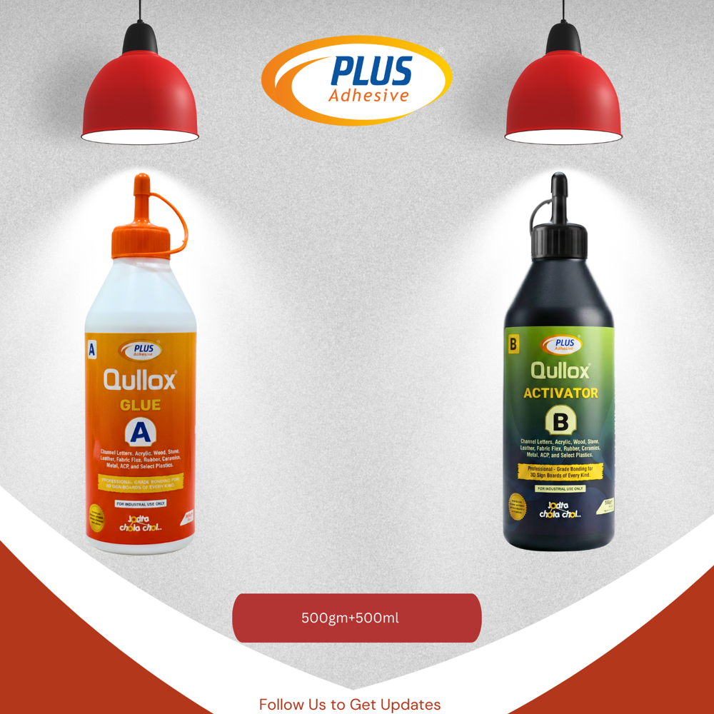 Qullox Glue A + Qullox Activator B