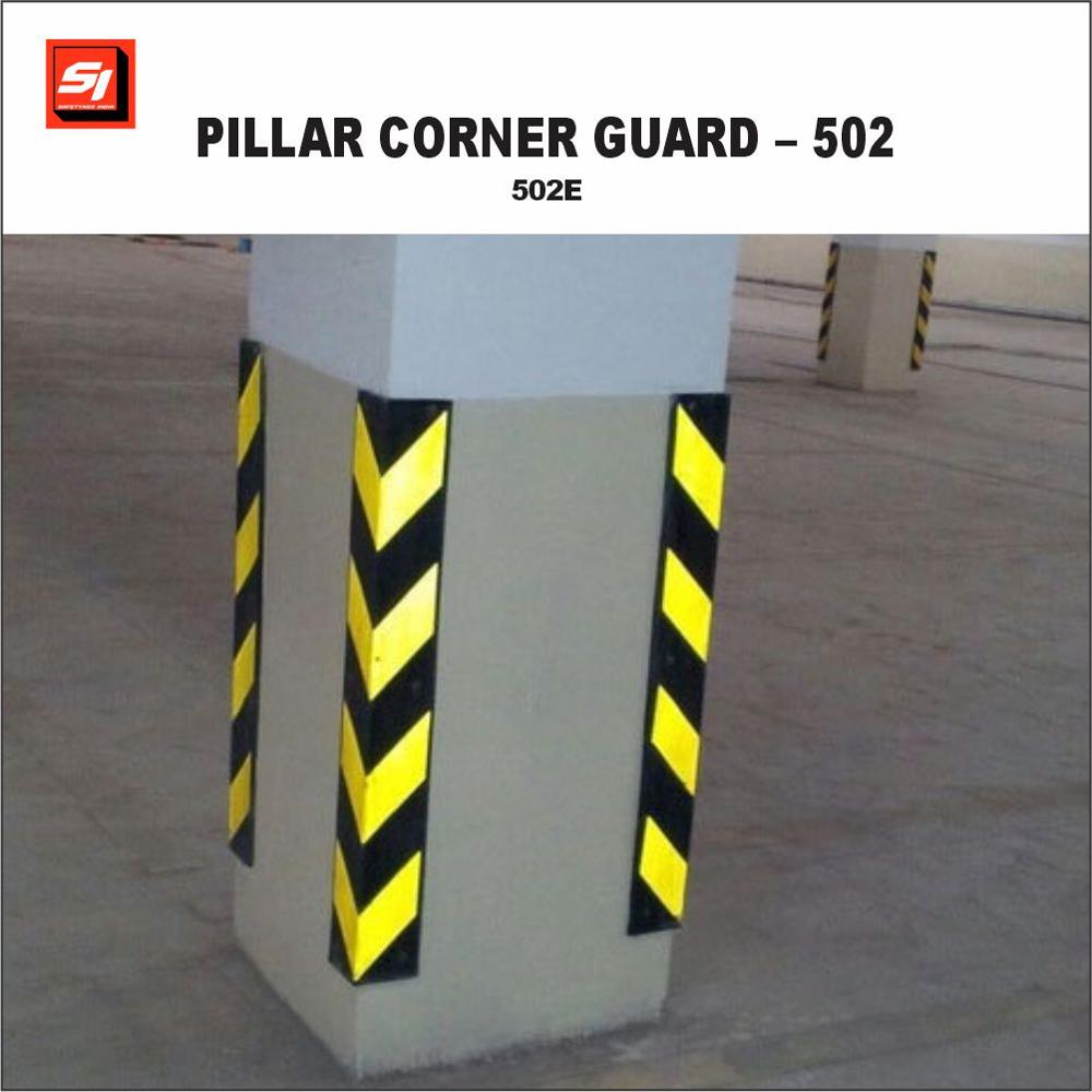 Pillar Corner Guards - 502e - Color: Yellow And Black