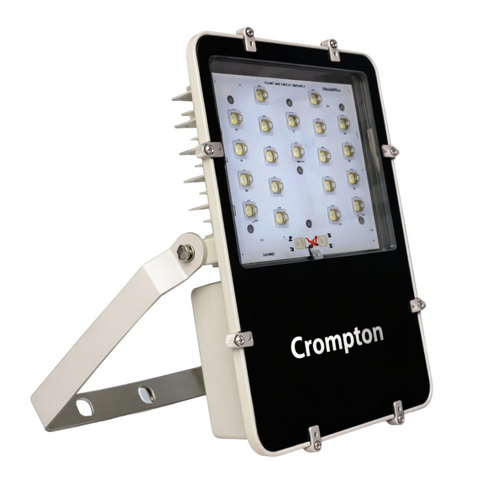 CROMPTON 100 WATT LED FLOOD LIGHT ROVER PLUS TFS-504-100-57-NL-SL-GL-NBK