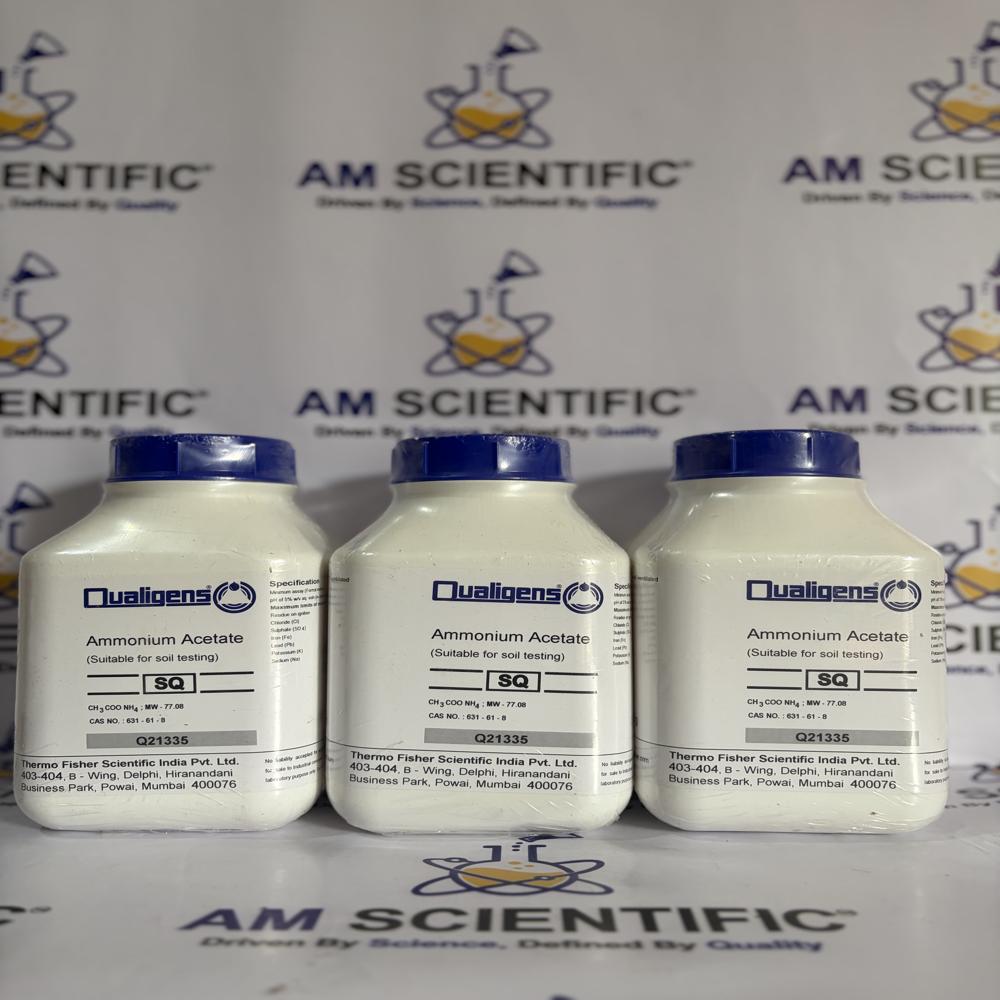 Ammonium Acetate Sq 500G Qualigens - Application: Laboratory