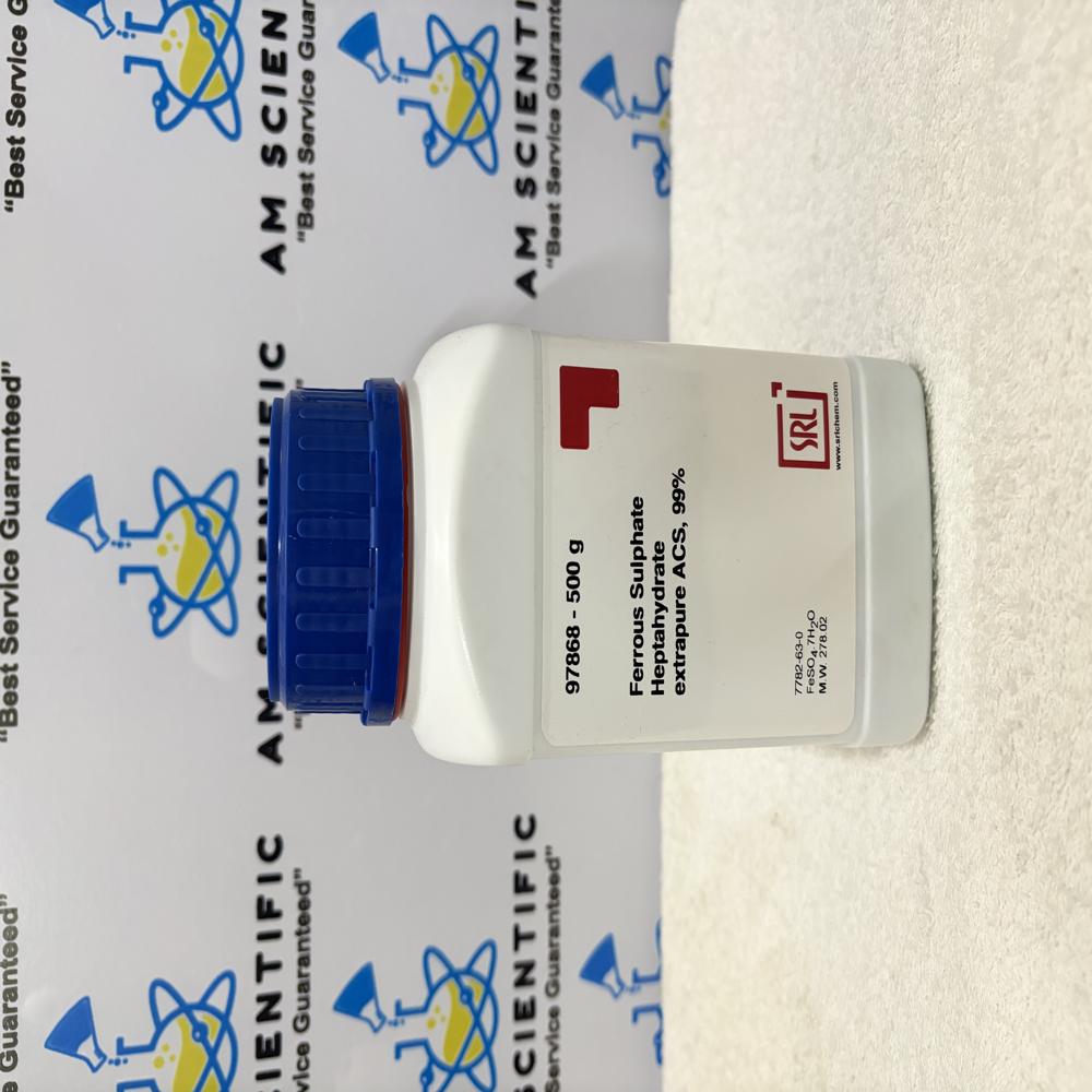 Ferrous Sulphate Heptahydrate ACS 99% 500g SRL