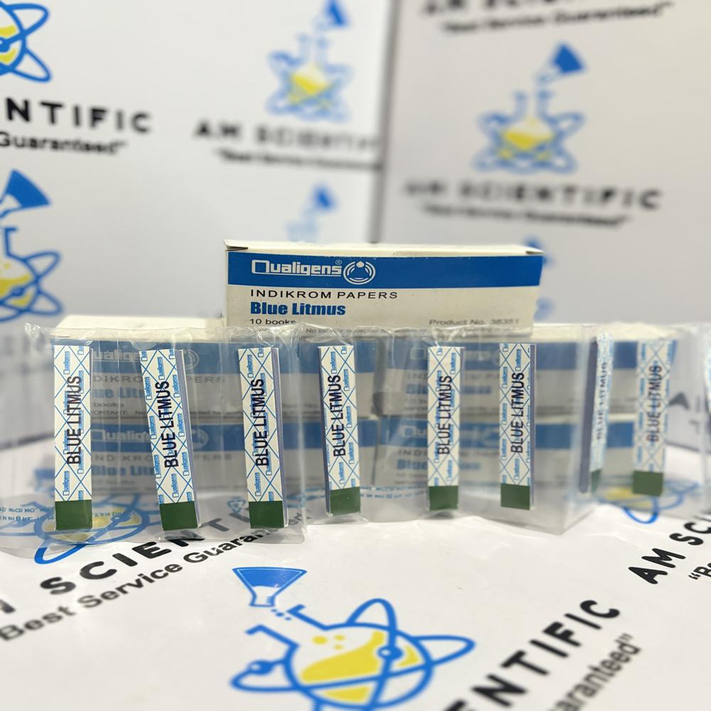 Litmus Blue Indicator Papers 10Booklets Qualigens - Application: Laboratory