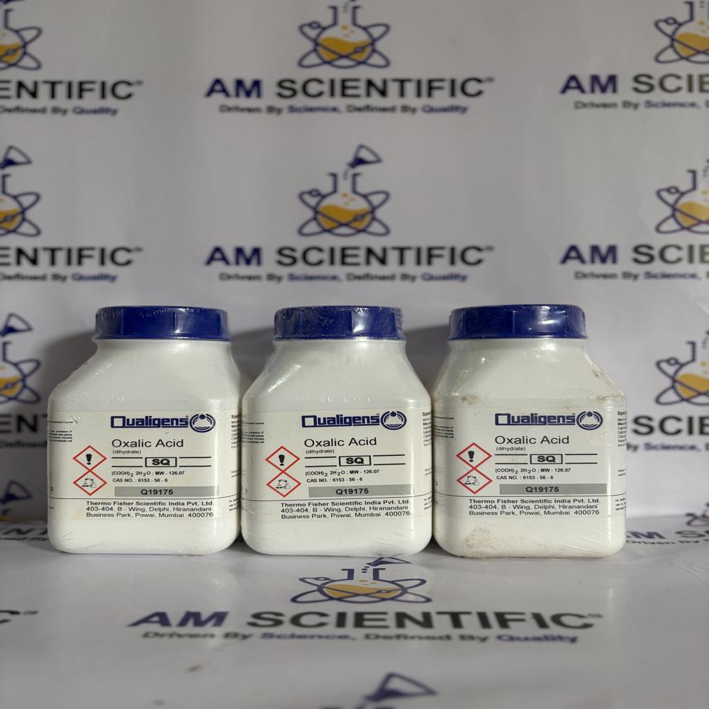 Oxalic Acid Sq 500G Qualigens - Application: Laboratory