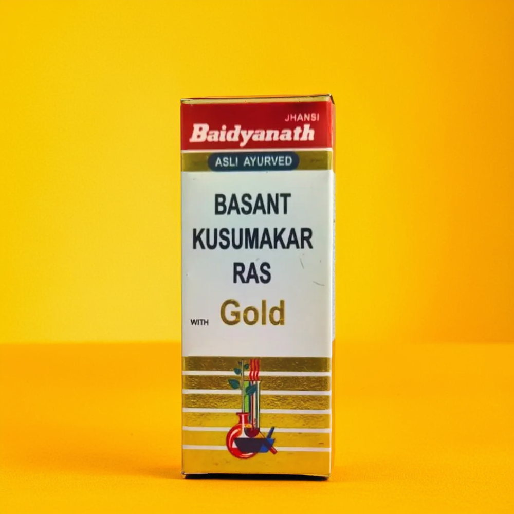 Baidyanath Basant Kusumakar Ras Gold 25 Tablets