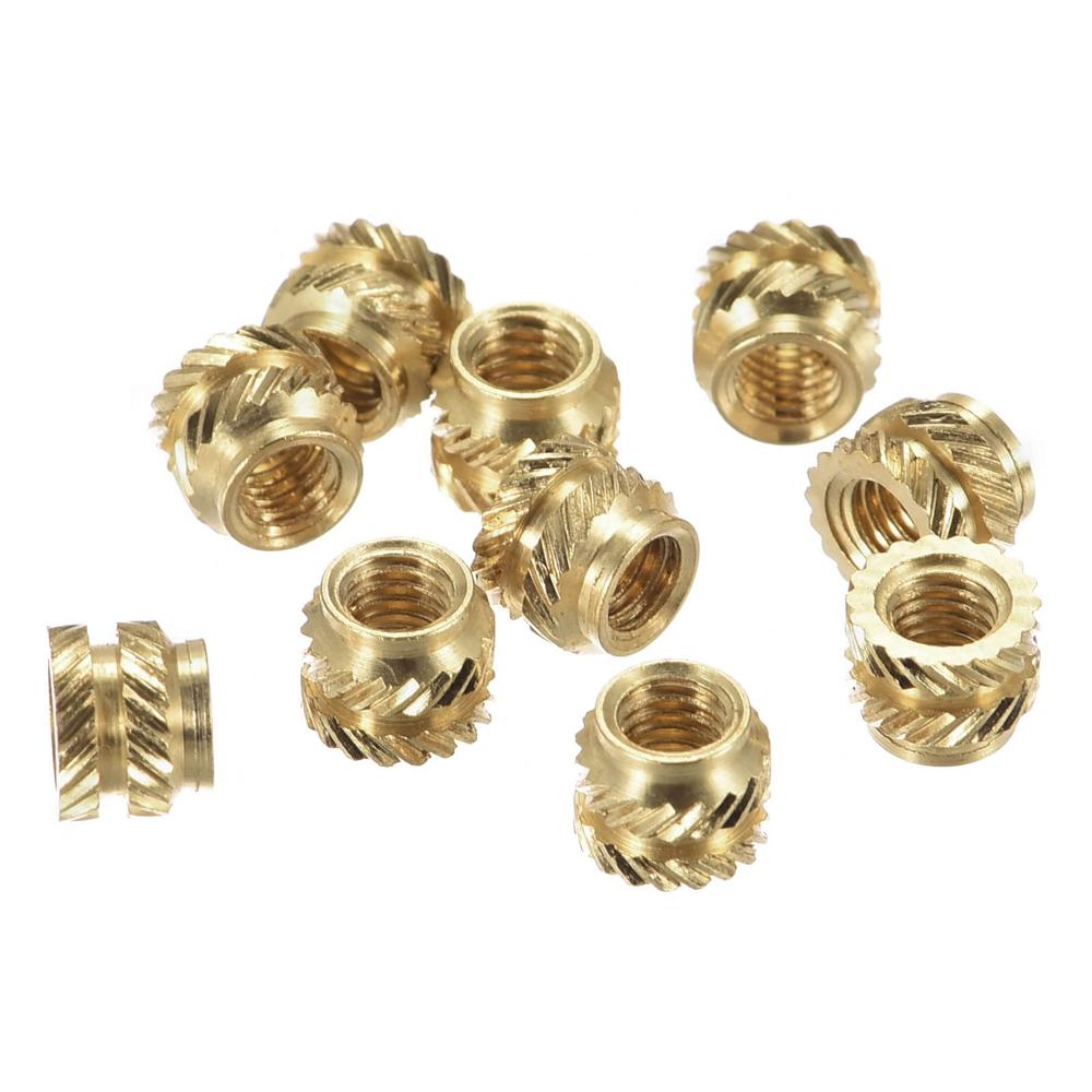 Brass Knurled Inserts - Application: Automotive Industry