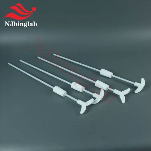 PTFE Round Bottom Flask, 1000ml With 4 Neck Sealed Stirring Paddle