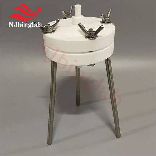 Customized PTFE Filter Holder, Suitable For 90mm Diameter Filter, 304 Stainless Steel Bracket