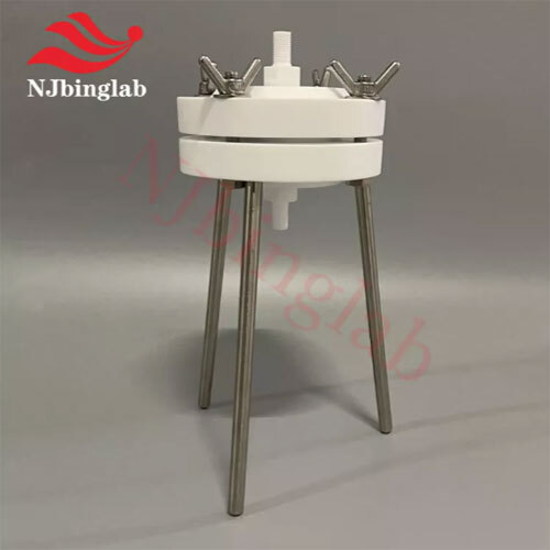 Customized PTFE Filter Holder, Suitable For 90mm Diameter Filter, 304 Stainless Steel Bracket