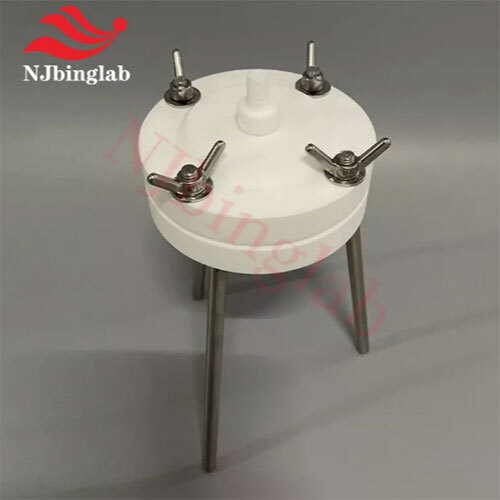 Customized PTFE Filter Holder, Suitable For 90mm Diameter Filter, 304 Stainless Steel Bracket