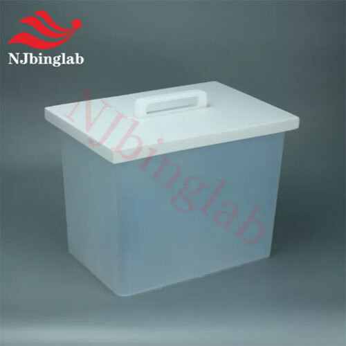 PFA Acid Cleaning Tank 15L, with PTFE Cover for Wafer Cleaning