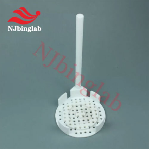 PTFE Single-chip Wafer Cleaning Basket, Dedicated for Semiconductor Wafer Cleaning