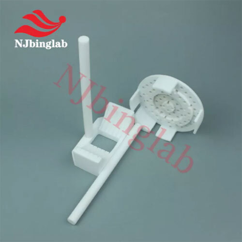 PTFE Single-chip Wafer Cleaning Basket, Dedicated for Semiconductor Wafer Cleaning