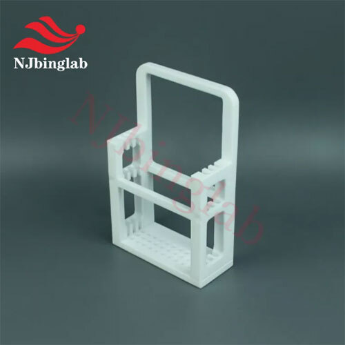 PTFE 5-inch Mask Cleaning Basket With 3 slots